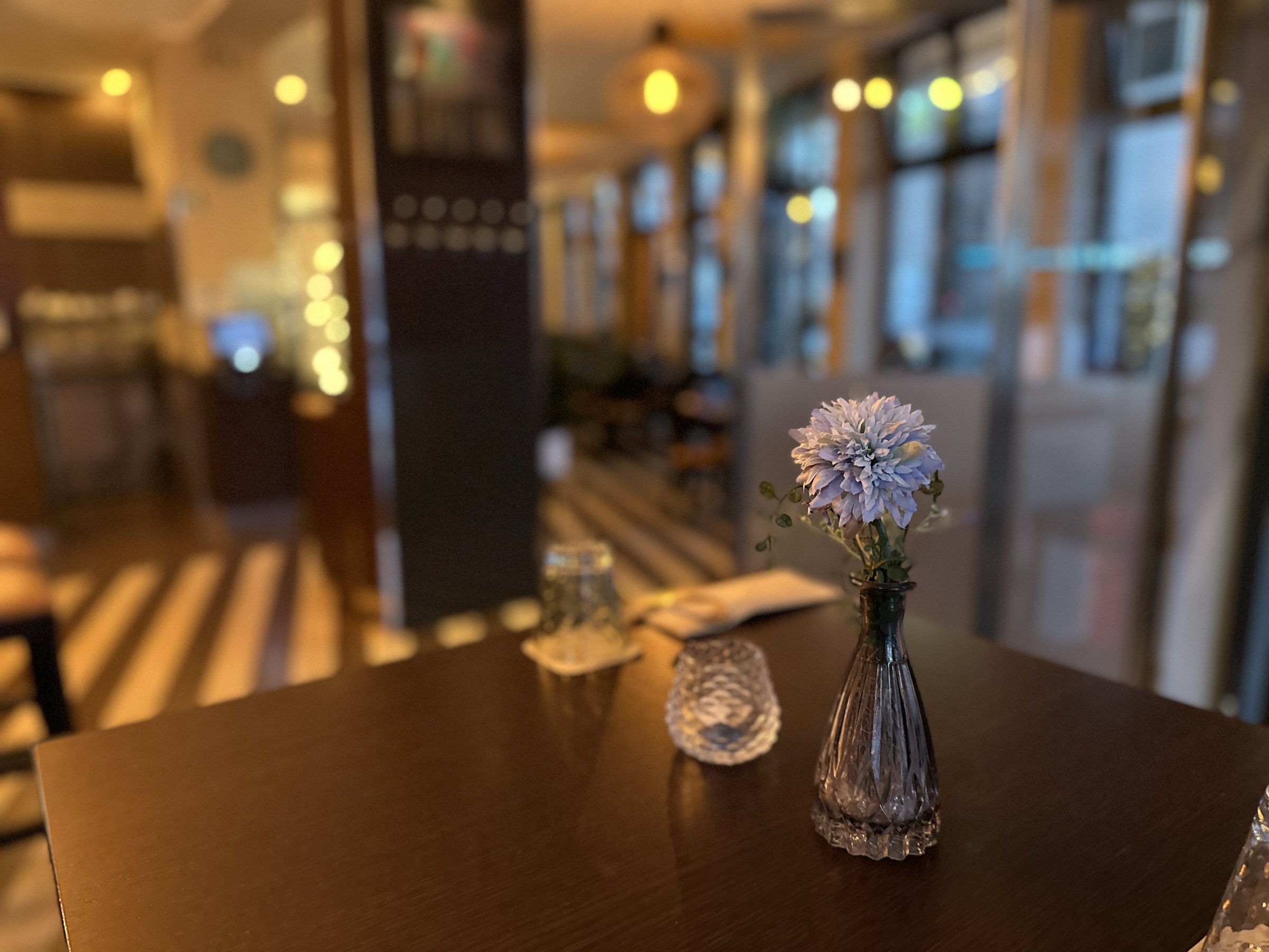 Gedeckter Tisch im Emma’s